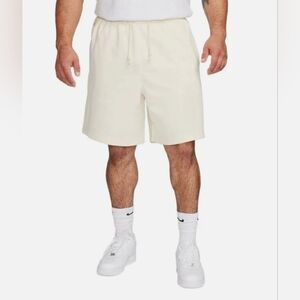 Nike Standard Issue French Terry 8” Shorts Phantom Ivory DQ5712-030 Size Medium